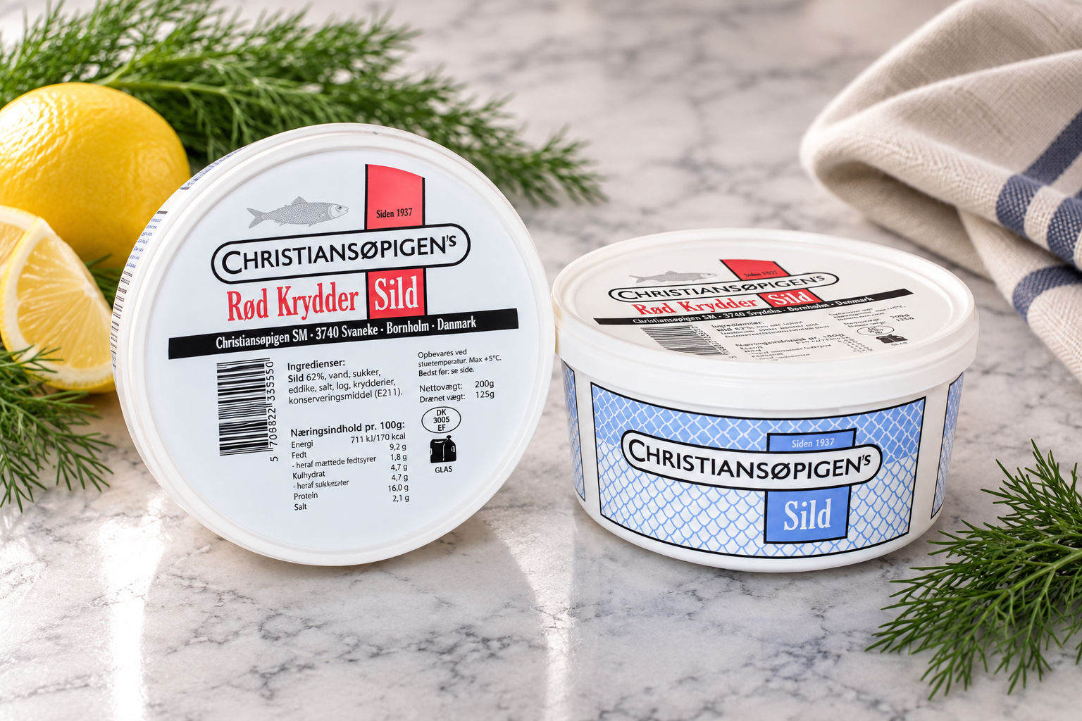 Christiansøpigens Rød Krydder Sild
